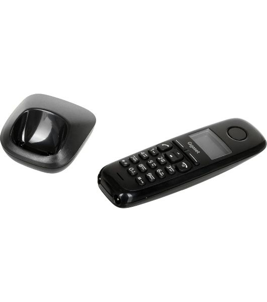 Радиотелефон Dect Gigaset A170 DUO черный (труб. в компл.:2шт) АОН