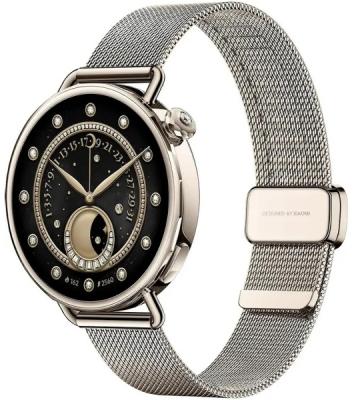Умные часы Xiaomi Watch S4, 1.32", AMOLED, 4G, Wi-Fi, Bluetooth, NFC, USB, IP68, золотистый