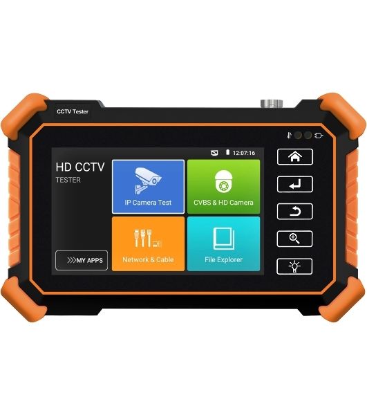 Универсальный наручный монитор-тестер Tezter TIP-H-4(Hand) AHD/CVI/TVI/CVBS и IP-видеосистем