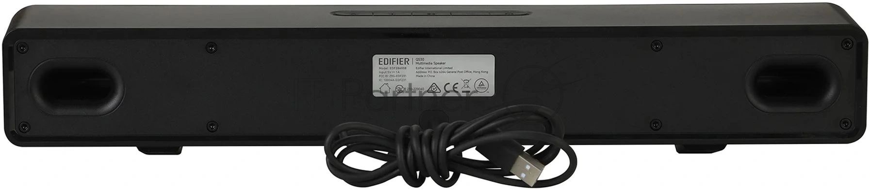 Колонки Edifier QS30 1.0 черный 5Вт BT