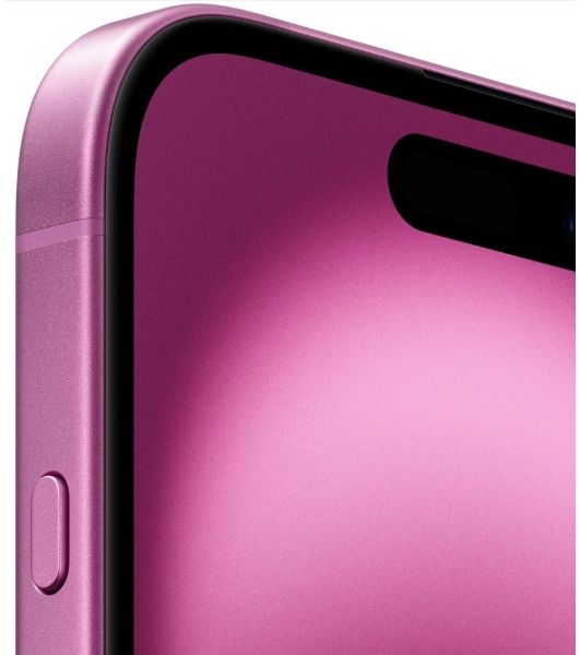 Смартфон Apple iPhone 16, 8/128Gb, розовый