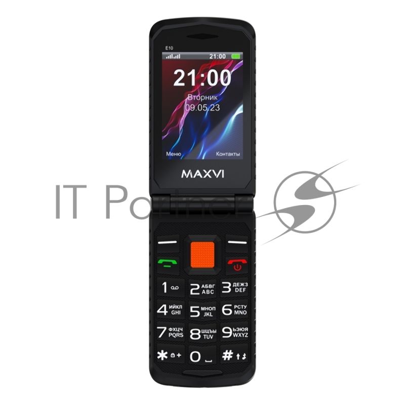 Мобильный телефон Maxvi E10 оранжевый
