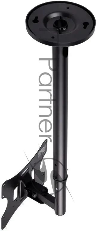 Кронштейн потолочный ARM media LCD-1000 для ЖК ТВ 10"-37", 2 ст. свободы, VESA 75/100/100*200/200, max 30 кг черный