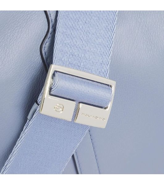 Сумка женская Piquadro Circle BD6657W92/AZ3 голубая натур.кожа