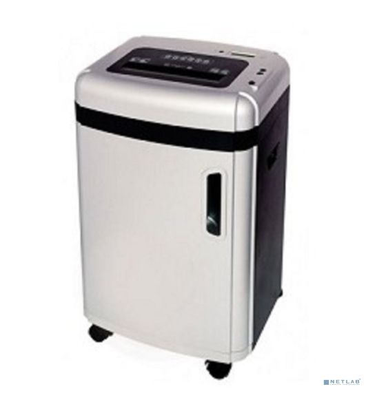 Шредер Office Kit S230 2x15 (секр.P-5)/фрагменты/17лист./35лтр./скрепки/скобы/пл.карты/CD