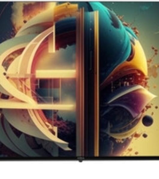 Телевизор Rombica 50" 50MT-UDG54G черный QLED UHD 60Hz Android 1.5GB/8GB