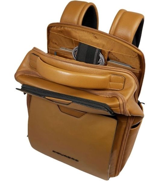 Рюкзак мужской Piquadro Ael CA6923S142/G охра кожа