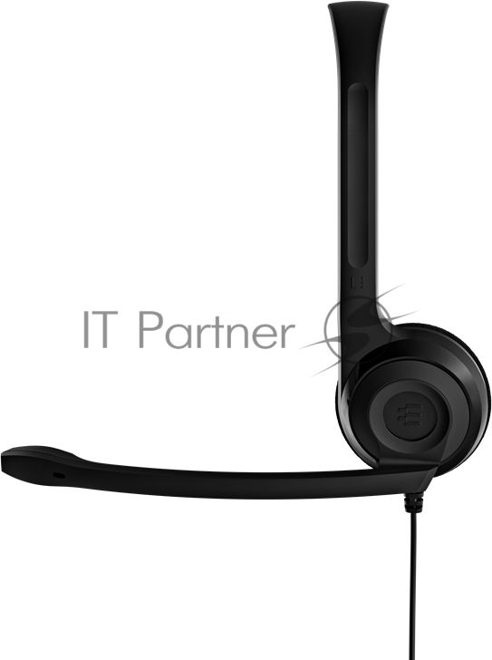 Гарнитура EPOS PC 3 Chat чёрный, проводная, 2 x mini jack 3.5 мм