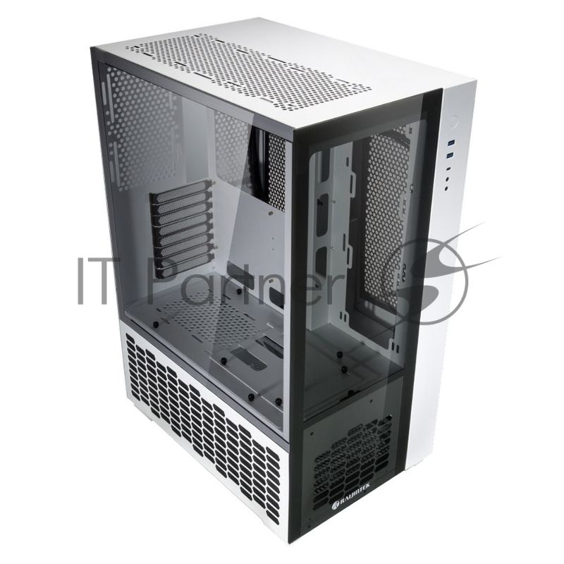 Компьютерный корпус Raijintek PAEAN PREMIUM белый 0R20B00209, Aluminum, ATX/MICRO ATX/MINI-ITX, USB 3.0x2, Type Cx1, HD Audiox1