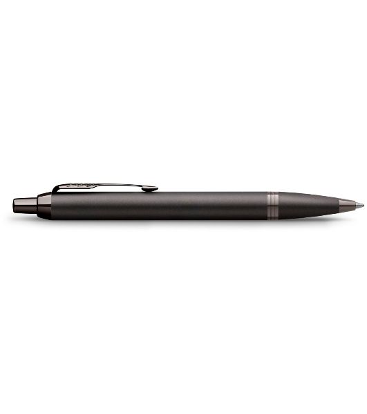Ручка шариковая Parker IM Monochrome K328 (CW2172961) Gun Metal, M, синие чернила, подарочная коробка