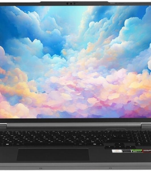Ноутбук CHUWI GameBook 16"(2560x1600 IPS (300Hz) )/AMD Ryzen 9 9955HX(2.5Ghz)/32768Mb/1024SSDGb/noDVD/Ext:NVIDIA GeForce RTX 5070 Ti(12288Mb)/Cam/BT/WiFi/80WHr/war 1y/2.3kg/Grey/Win11PRO + мышь