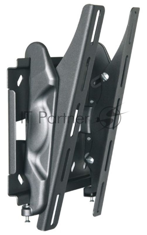Кронштейн для телевизора Holder LCDS-5010 черный металлик, настенный, наклон