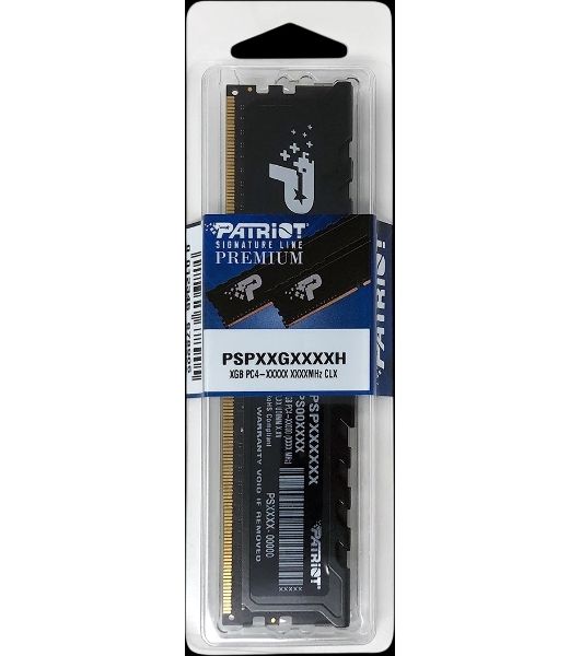 Оперативная память Patriot Memory 8GB DDR4 2666MHz RTL PC4-21300 CL19 DIMM 288-pin 1.2В single rank с радиатором Ret