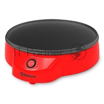 Блинница Sakura SA-7418R 900Вт красн