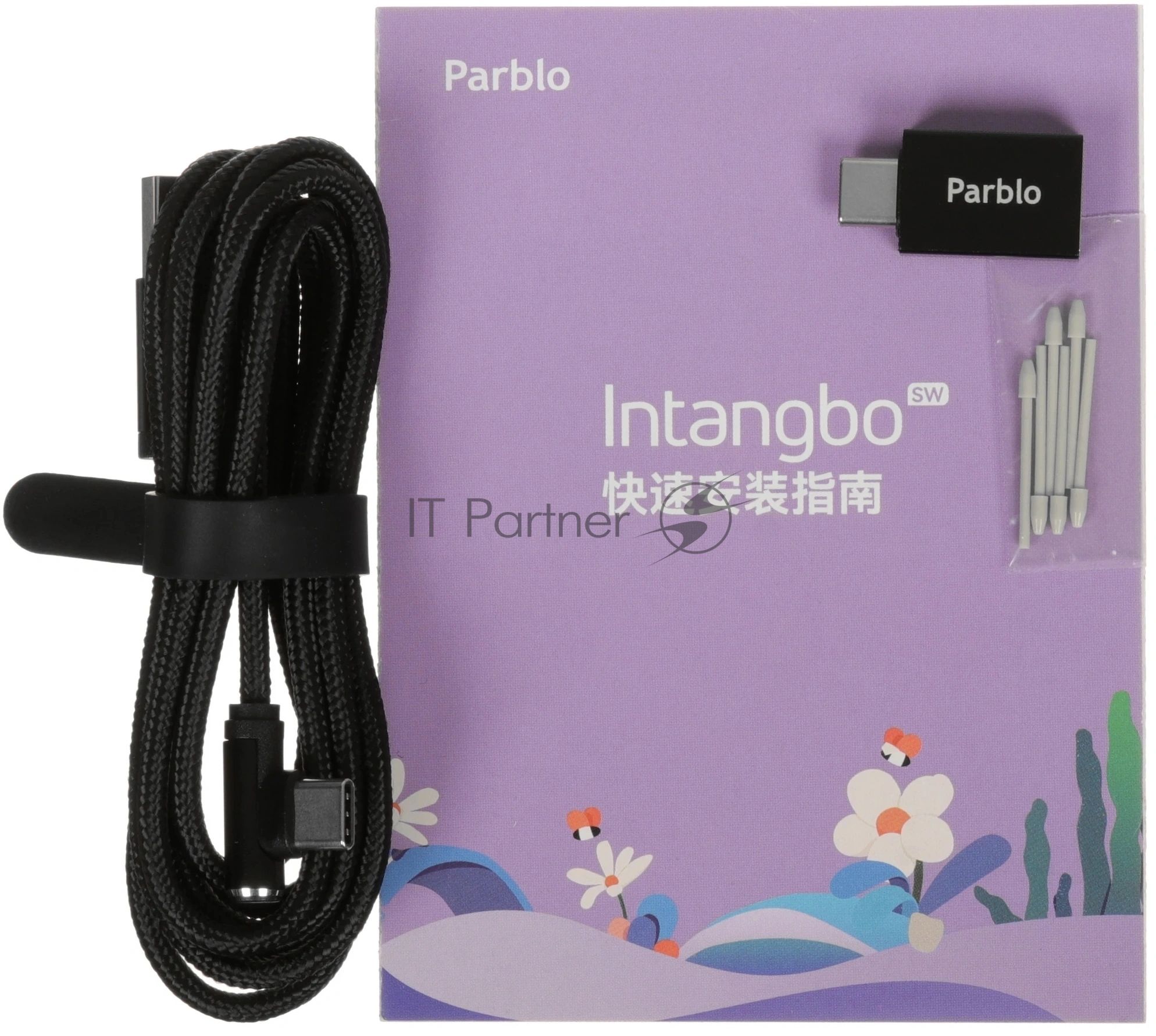 Графический планшет Parblo Intangbo SW USB Type-C черный