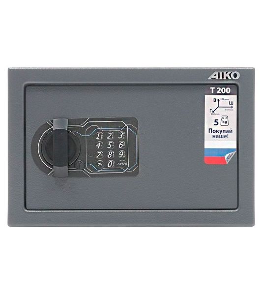 Сейф мебельный Aiko T 200 EL 200x310x200мм электронный