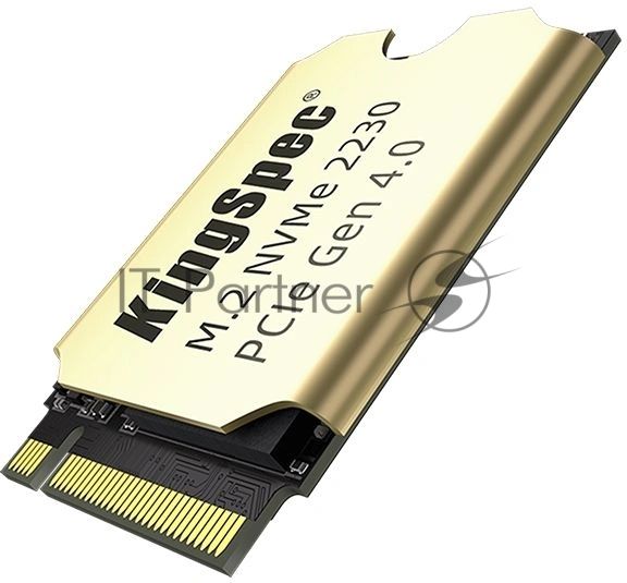 Накопитель SSD Kingspec SSD XF-1TB 2230, 1024GB, M.2(22x30mm), NVMe, PCIe 4.0 x4, R/W 5000/4400MB/s, IOPs н.д./н.д., TBW 1200, DWPD 1.07 (3 года)