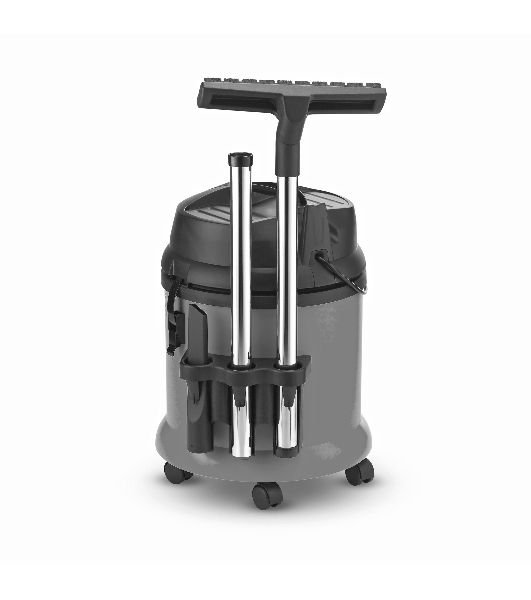Строительный пылесос Karcher NT 27/1 серый, 1380 Вт, уборка сухая/сбор воды, пылесборник мешок/контейнер, 27 л