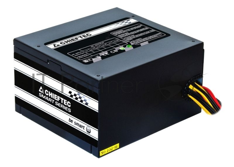 Блок питания Chieftec RTL GPS-600A8, 600Вт, 80 PLUS, 120мм, черный