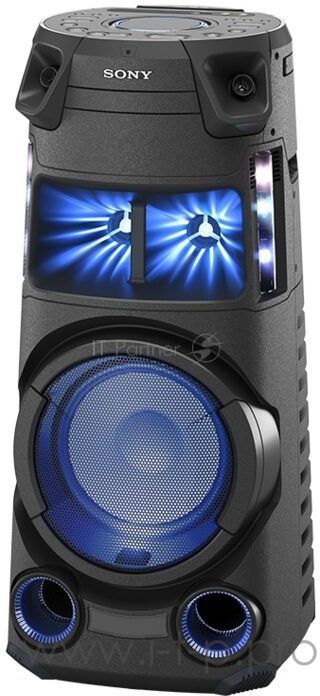 Минисистема Sony MHC-V43D черный/CD/CDRW/DVD/DVDRW/FM/USB/BT