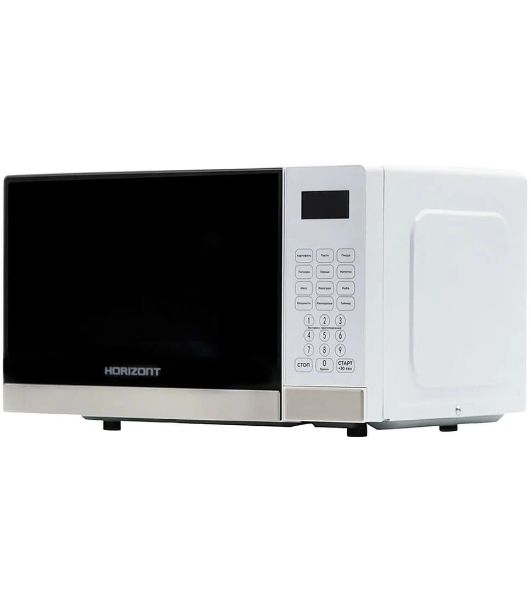 Микроволновая печь Horizont HSD202W белый, 20 л, 700 Вт, переключатели - сенсор