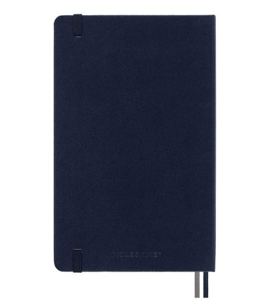 Блокнот Moleskine CLASSIC EXPENDED QP062EXPB20 Large 130х210 мм 400 стр. нелинованный твердая обложка синий сапфир