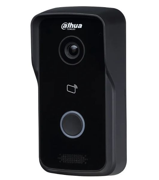 Видеопанель Dahua DHI-VTO2111D-P-S3 цветной сигнал CMOS цвет панели: черный