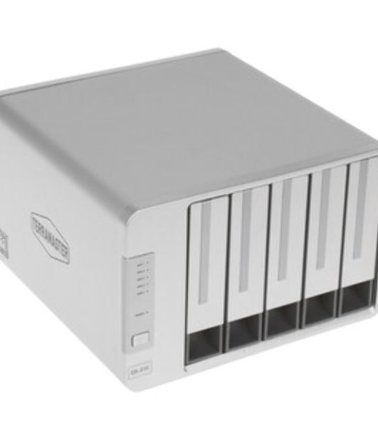 Сетевое хранилище TerraMaster D5-310 DAS tower/RAID 0,1,10,5,JBOD/up to 5 SATA(3,5' or 2,5')/1xUSB3.1 Type-C gen1/1xPS/1YW(repl D5-300)