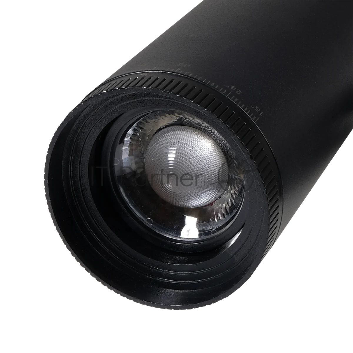 Прожектор трековый PTR 0728 ZOOM 28w BL ZOOM Черный