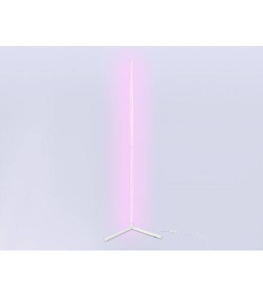 Светильник Ambrella light FL8025 WH белый LED 20W RGB D32*1650 (ПДУ РАДИО 2.4G)