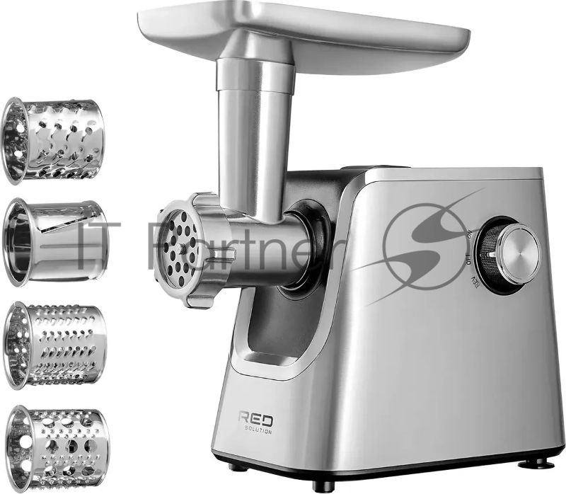 Мясорубка Red Solution MG128-6 2000Вт серебристый