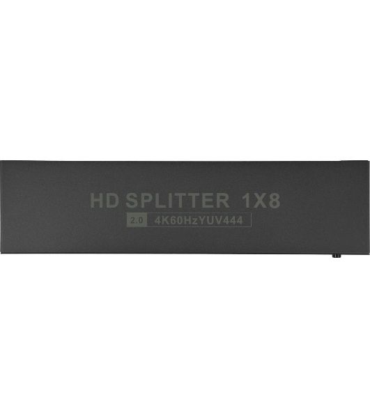 Сплиттер аудио-видео Premier 5-872-8V2 HDMI (f)/8xHDMI (f) черный