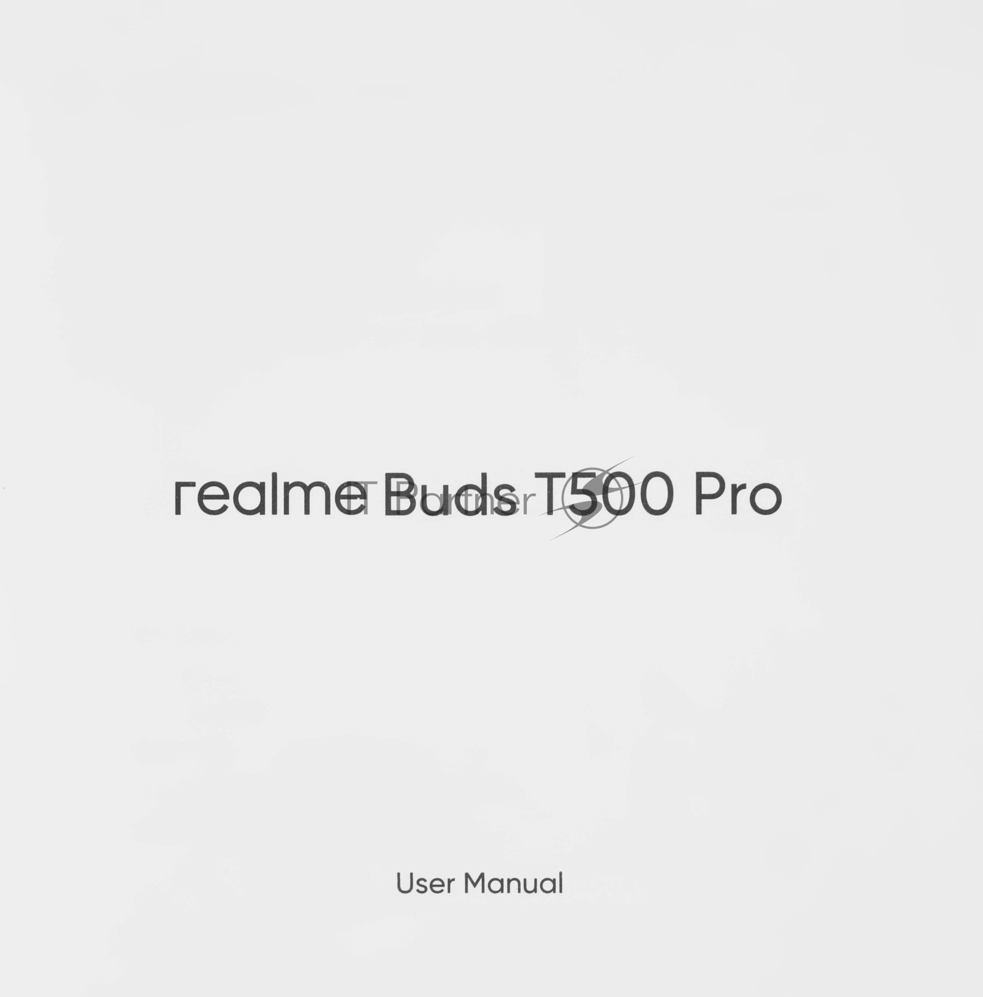 Наушники TWS Realme Buds T500 Pro черный, внутриканальные, Bluetooth, активное шумоподавление, до 56 ч