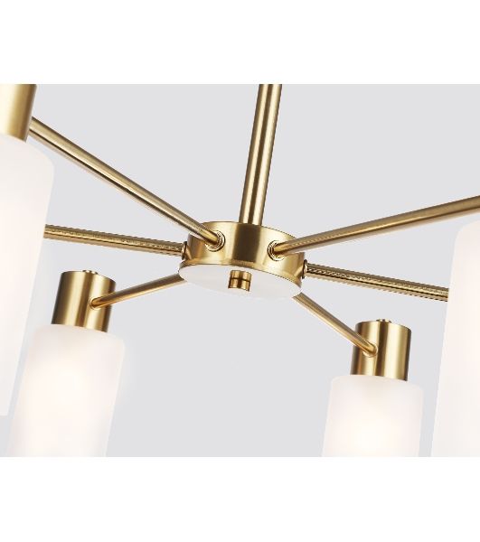 Светильник Ambrella light TR9581/6 BS латунь E14*6 max 40W 620*620*385