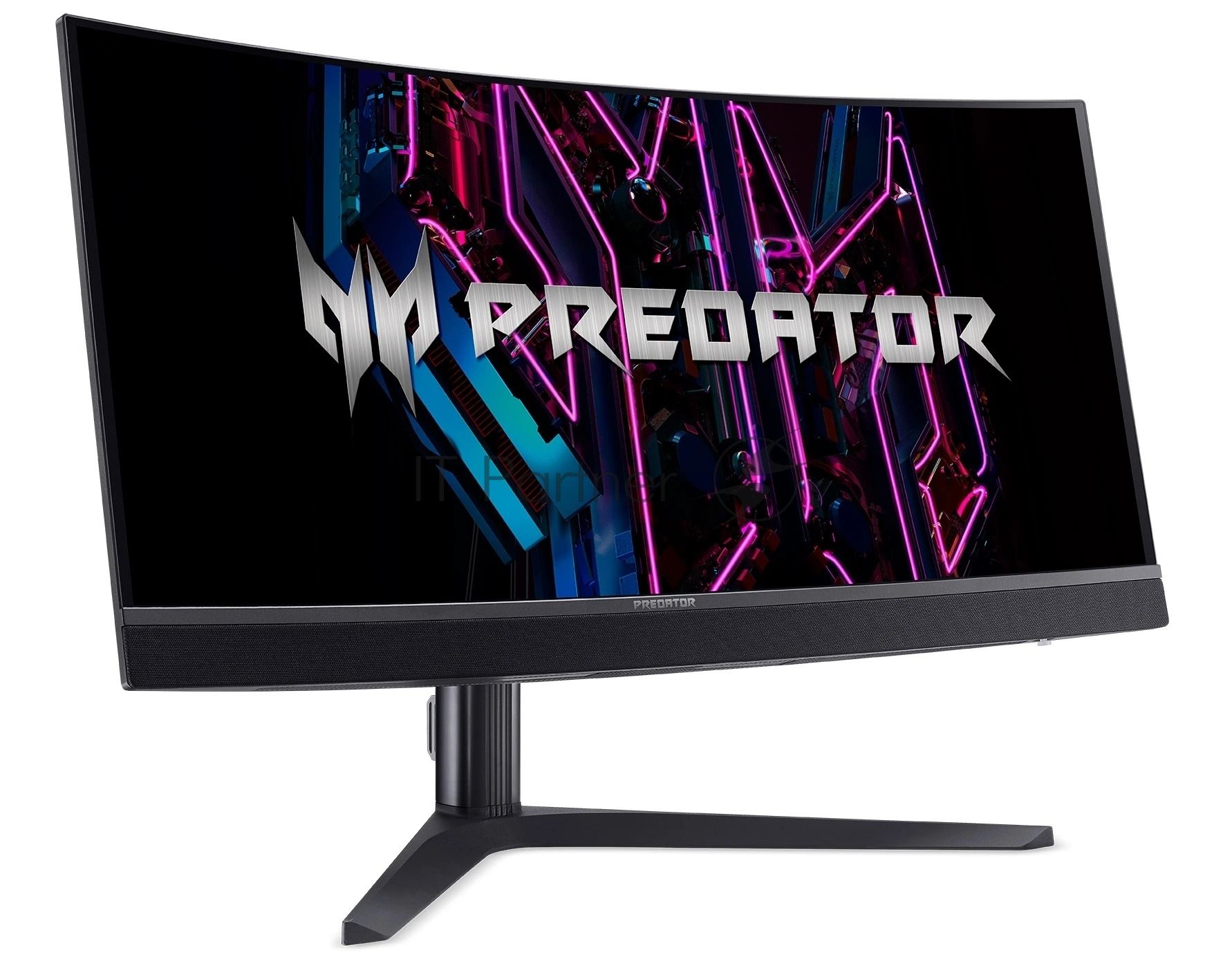 Монитор 34" Acer Predator X34F1bmiipphuzx QD-OLED 3440x1440, 360 Гц, 0.03 мс, 21:9, 1300 кд/м², 2xHDMI, 2xDP, USB Type-C, изогнутый экран, HDR, черный