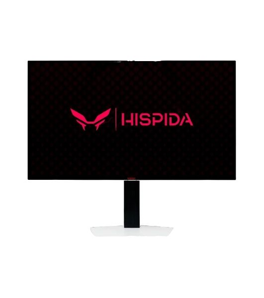 Монитор 27" NERPA HISPIDA GI27Q28HE OLED 2560x1440, 280 Гц, 0.03 мс, 16:9, 250 кд/м², 2xHDMI 2.1, 2xDP 1.4, 3.5 Jack, FreeSync, Low Blue Light, VESA 100x100, черный/белый