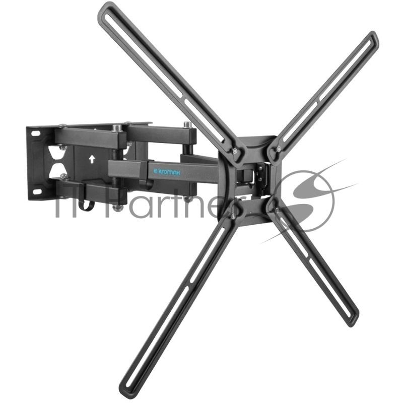 Кронштейн для телевизора Kromax CORBEL-9, 32"-75", макс. 55кг, настенный, поворот и наклон
