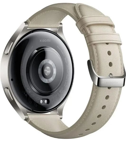 Умные часы Xiaomi Watch 2, 1.43" AMOLED, Bluetooth, 5ATM, белый / серый