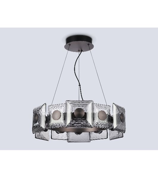 Светильник Ambrella light LH31024 GR/SM серый/дымчатый 56W 3000K D570*150