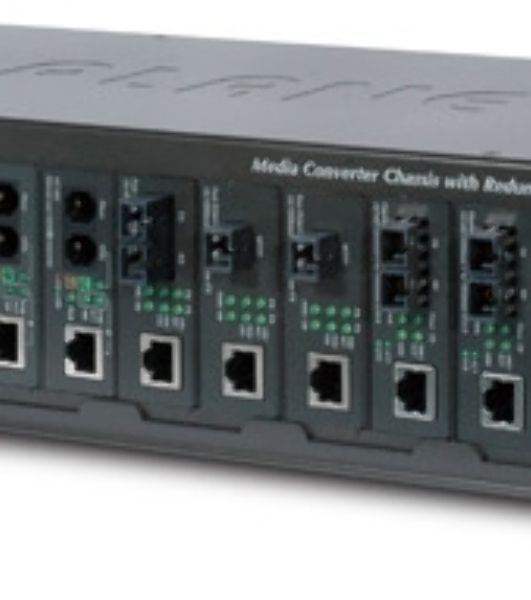 Шасси для уставнки медиаконвертеров MC-1500R 15-slot 19" Media Converter Chassis with Redundant Power Option
