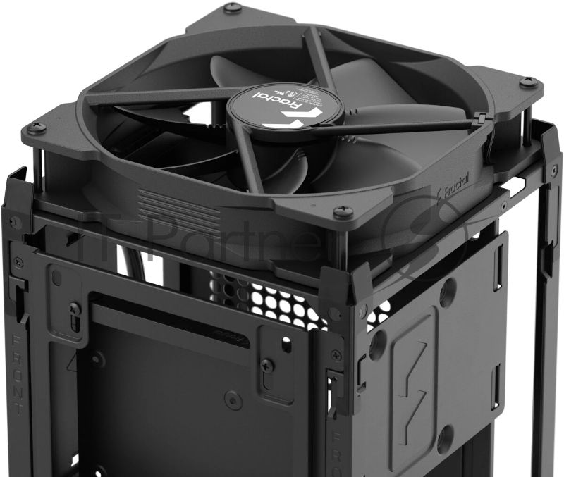 Компьютерный корпус без блока питания Fractal Design Mood, Mini-Tower, 1x180mm, 2xUSB-A 3.0 + 1xUSB 3.2 Type-C, SFX PSU Support, mITX черный