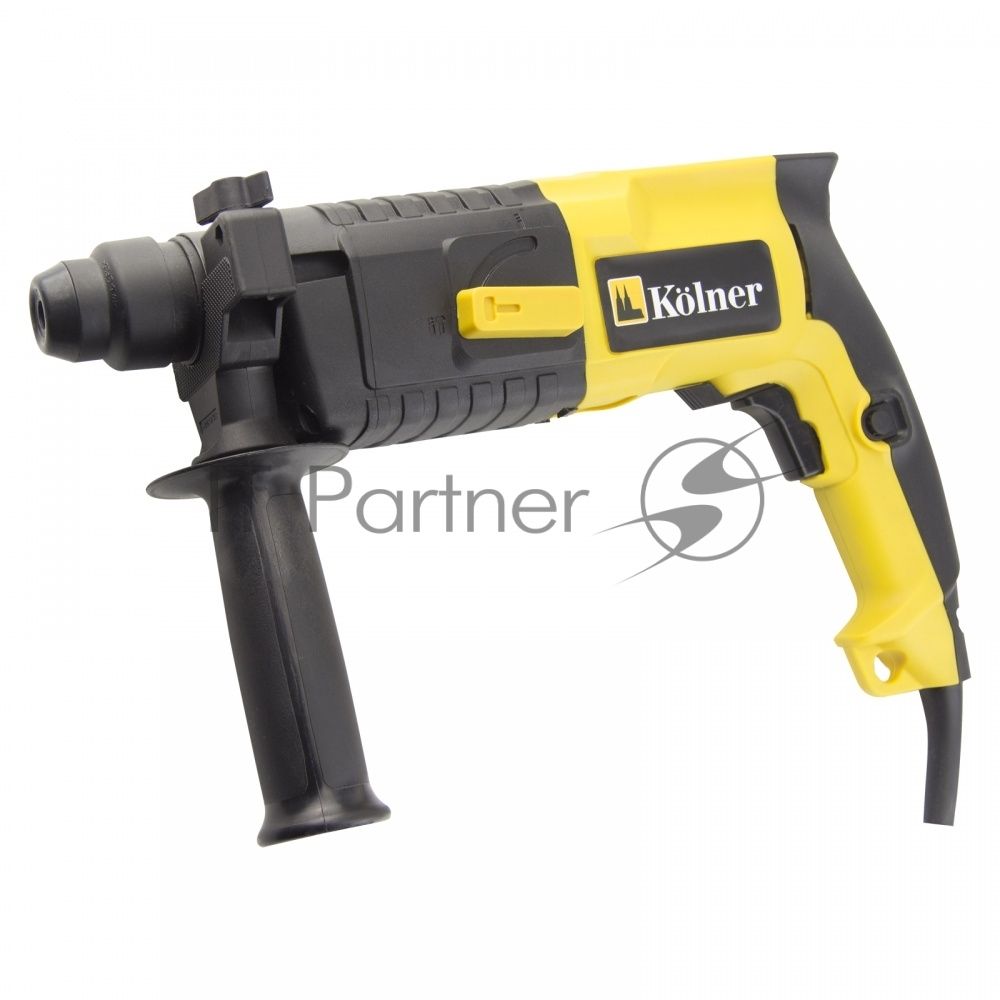 Перфоратор KOLNER KRH 520H(Перфоратор 500 Вт, SDS+, 1,5Дж, 0-850 об/мин, 2 режима, макс.диам.сверл(бетон) 20мм, ПВХ кабель 2м. (доп. рукоятка, глубомер))
