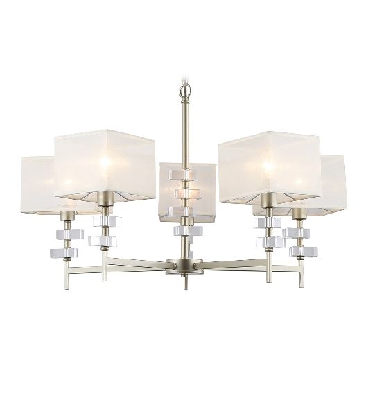 Люстра Ambrella light LH71331/5 CGD золото E14/5 max 40W D700*850