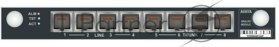 Плата аналоговых портов MM714B ANALOG 4+4 MEDIA MODULE