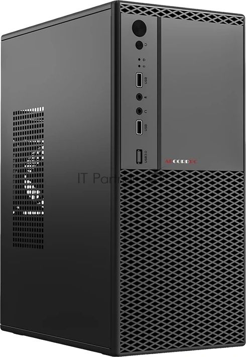 Корпус ACCORD ACC-1605B, Mini-Tower, чёрный