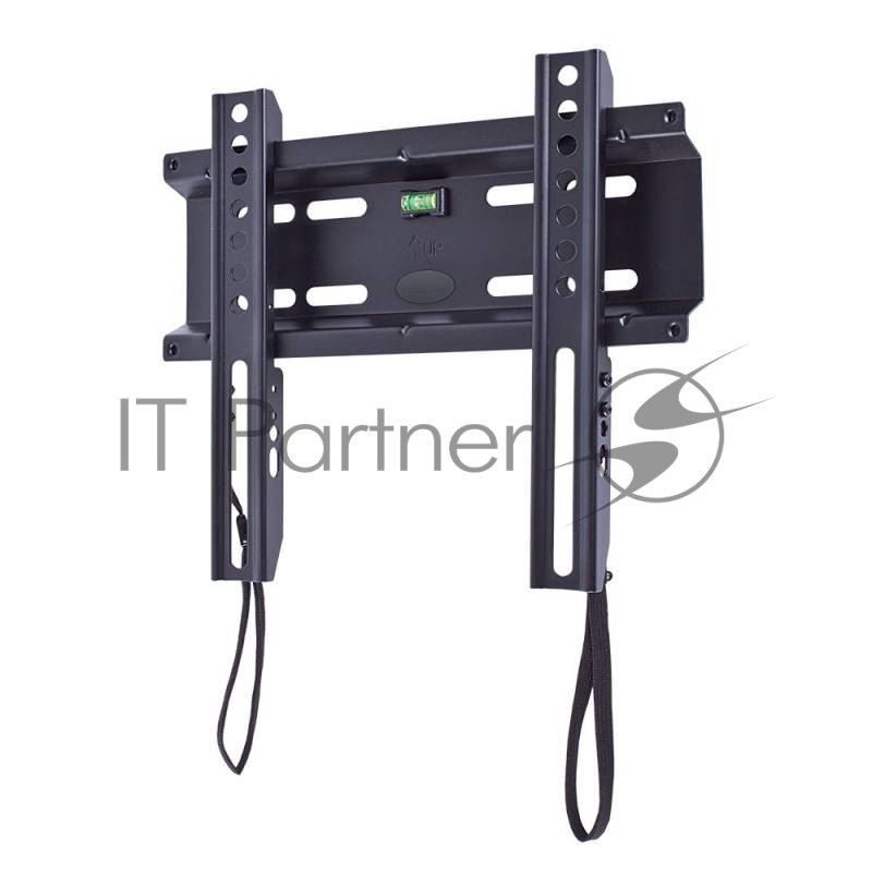 Кронштейн для телевизора Kromax FLAT-5 черный 15"-47" макс.35кг настенный фиксированный