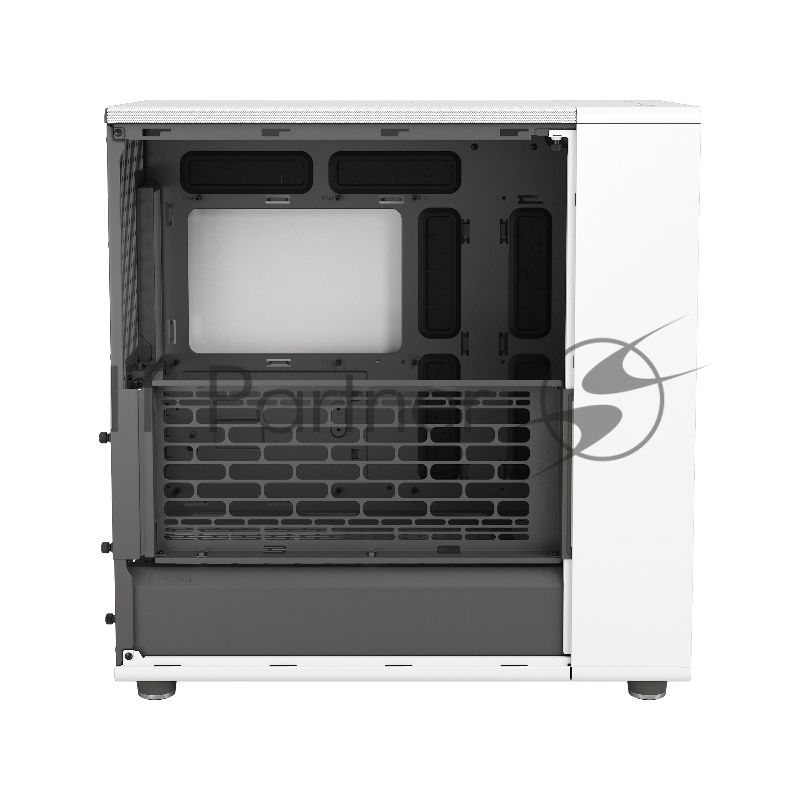 Компьютерный корпус без блока питания Fractal Design North XL, Full-Tower, 3x140мм, 2xUSB-A 3.2 + 1xUSB 3.2 Type-C E-ATX, ATX, mATX, mITX Wood panel, Chalk белый