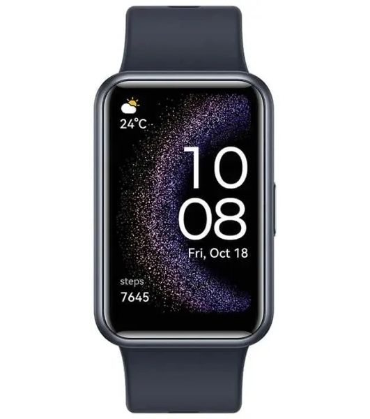 Умные часы Huawei Watch Fit SE STIA-B39, 1.64" AMOLED, Wi-Fi, Bluetooth, NFC, IP68, черный