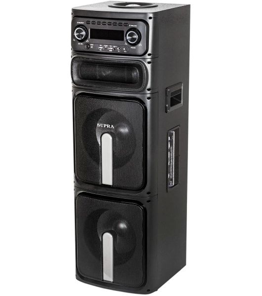 Минисистема Supra SMB-2050, 180Вт, FM USB BT SD, черный