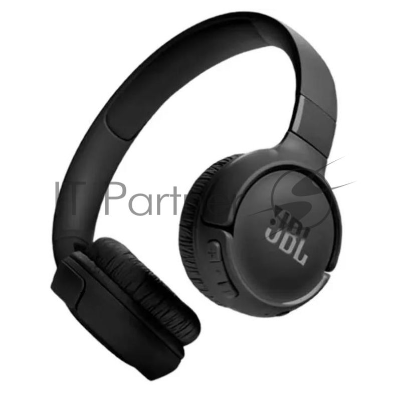 Беспроводные наушники JBL Tune 520BT черный, накладные, Bluetooth, складная конструкция, быстрая зарядка